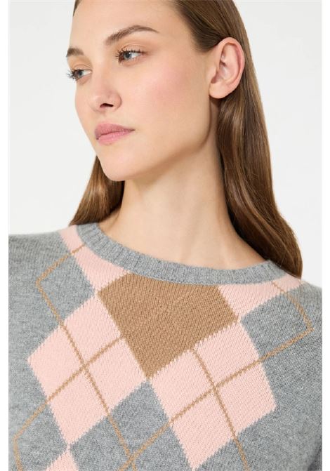 Maglia in lana e cachemire Argyle MAX MARA Studio | 2626366082600002